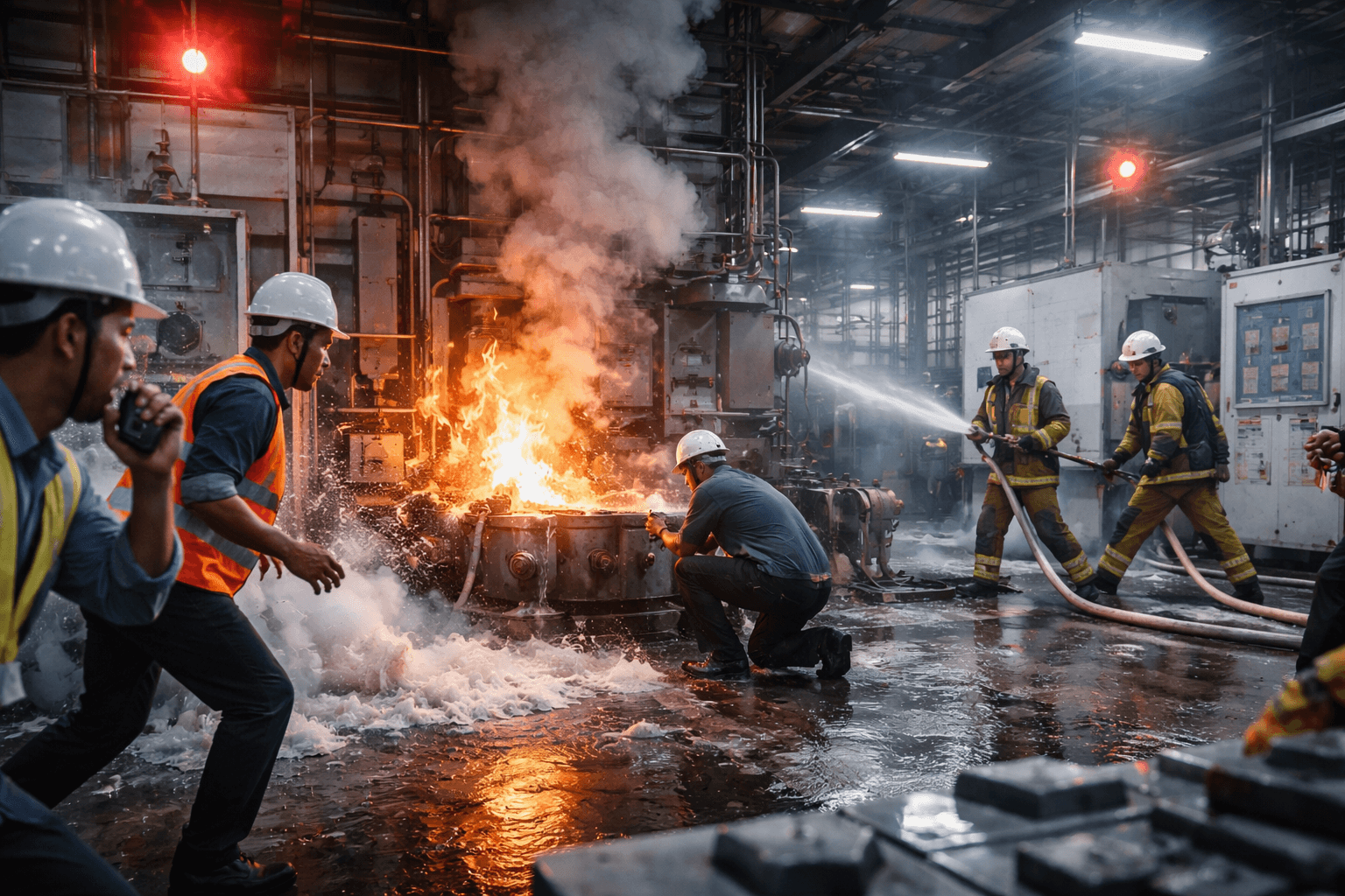 AS-IS 사고 이후 화재 현장